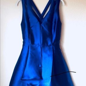 NWT Adelyn Rae Twill Fit & Flare Dress